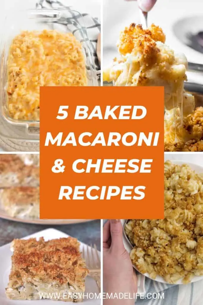 Creamy Baked Mac and Cheese Recipes