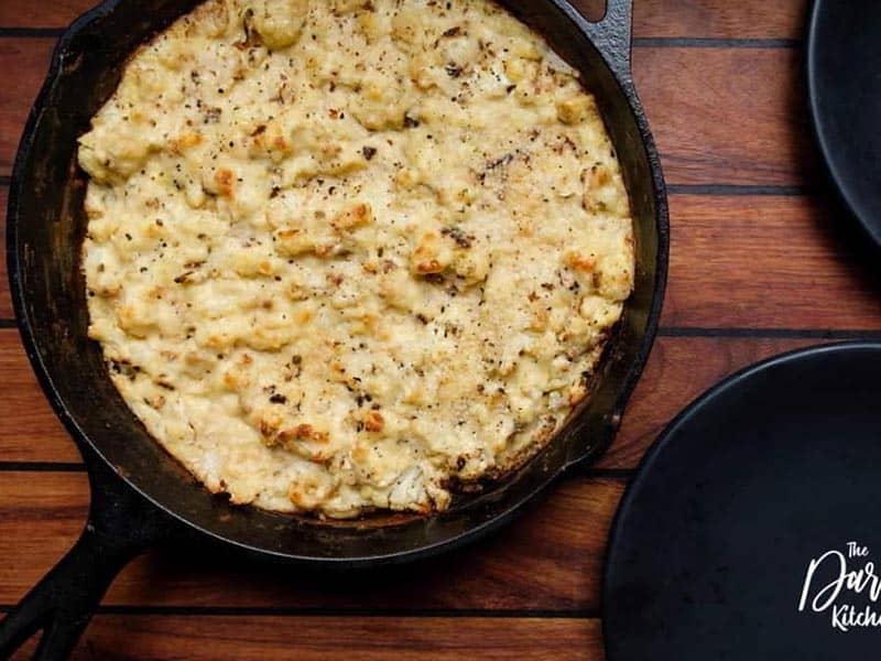 cauliflower mac and cheese