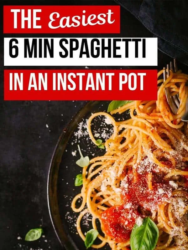 instant pot spaghetti