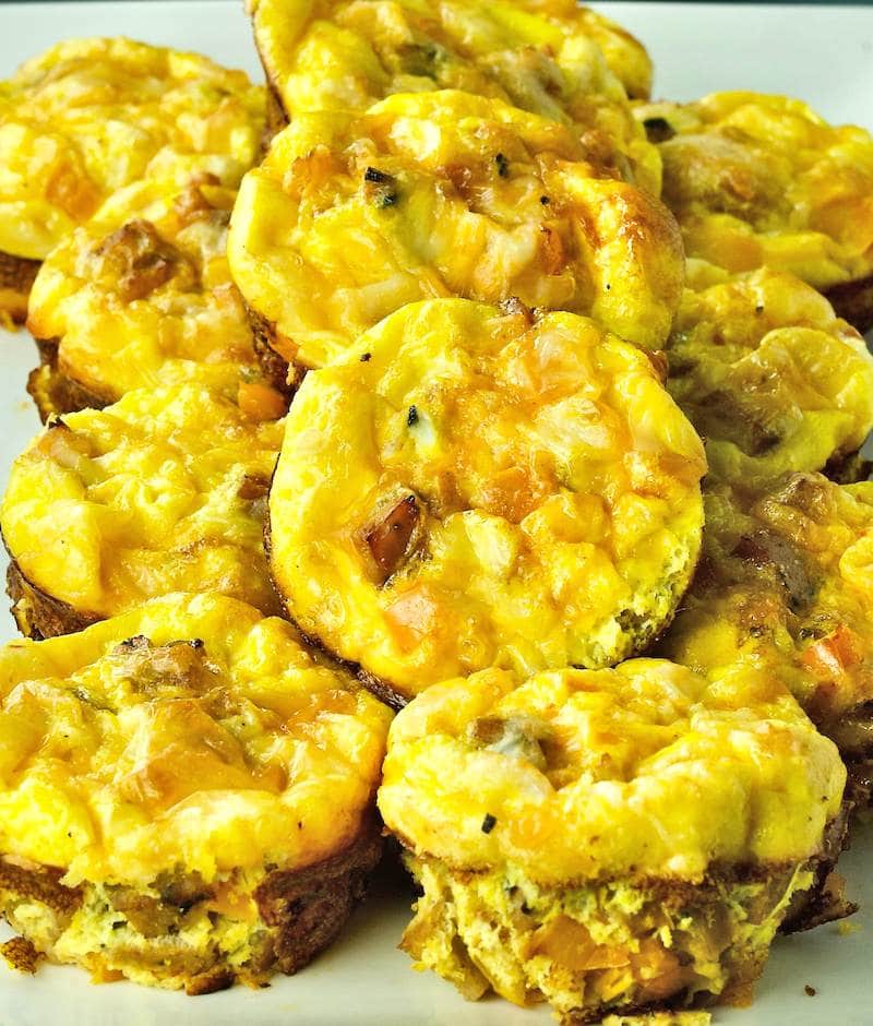 Egg muffin baked omelette.