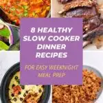 Perfect your weeknight meal prep routine with these healthy slow cooker dinner recipes! Using a slow cooker to do your heavy lifting in the kitchen is ideal for busy weeks and cold weather. It’s such a pleasure to walk into the kitchen and be greeted by a bubbling pot of hot, homemade comfort food!