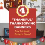 Thanksgiving is the climax celebration of everybody's favorite season, fall. These DIY Thanksgiving Banners are simple enough to create but won’t cause you to neglect all the details of meal prep and family life. So, it’s time to pump out the pies and decorate the fireplace with thankful banners! 