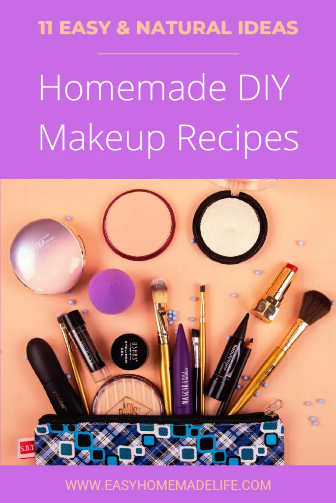 DIY Makeup Recipes are here to save you money, make you more beautiful, and reduce exposure to potentially toxic chemical compounds. These recipes with all-natural ingredients are easy to make and budget-friendly! Each project opens up a door to being more self-sufficiently fabulous.
