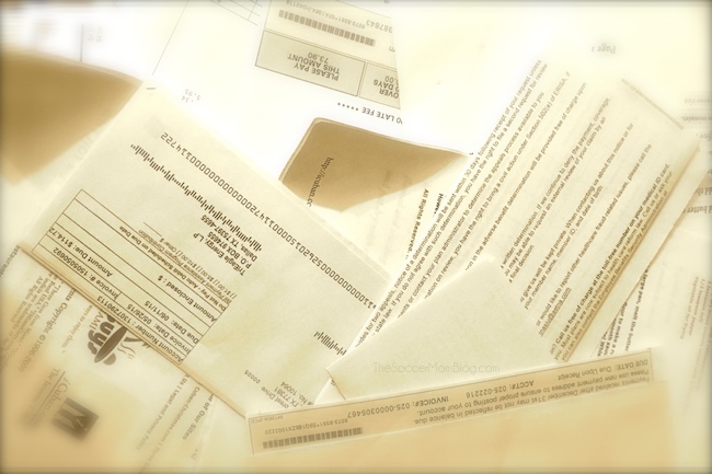 A pile of loose papers.