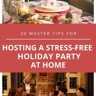 holiday party at home tips