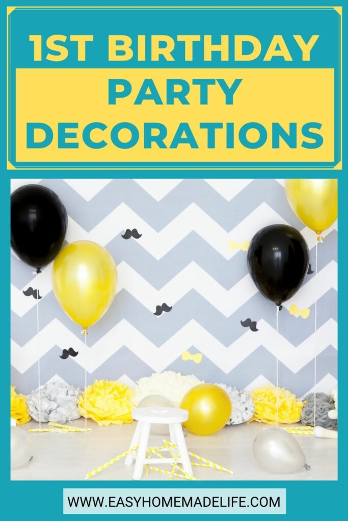 1st Birthday Party Decorations (For Girl and Boy)