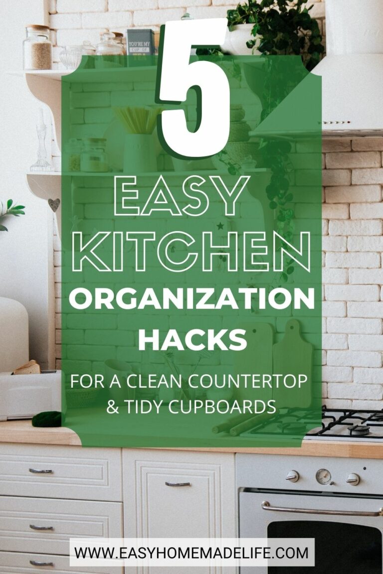 5 Kitchen Organization Hacks for Countertops and