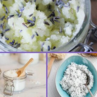 Salt scrub recipe coconut oil