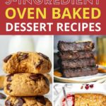 Thanks to 5 ingredient dessert recipes, satiating a sweet tooth isn’t complicated! So whether you are entertaining company or serving family dessert on Wednesday, these easy recipes are the ticket for simple yet delicious treats.