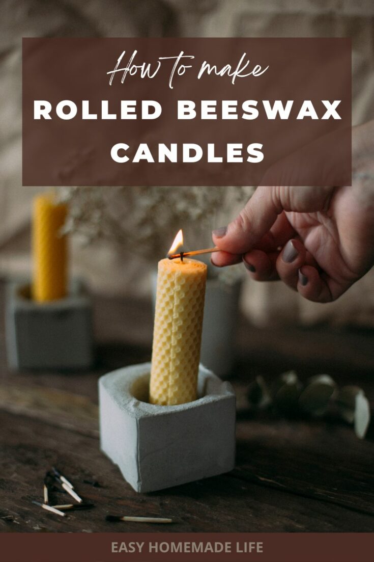 Beeswax Candle DIY Kit, Candle Making Kit, DIY Beeswax Candle Making Kit,  Beeswax Candle Rolling Kit, DIY Natural Beeswax Candle Making Kit 