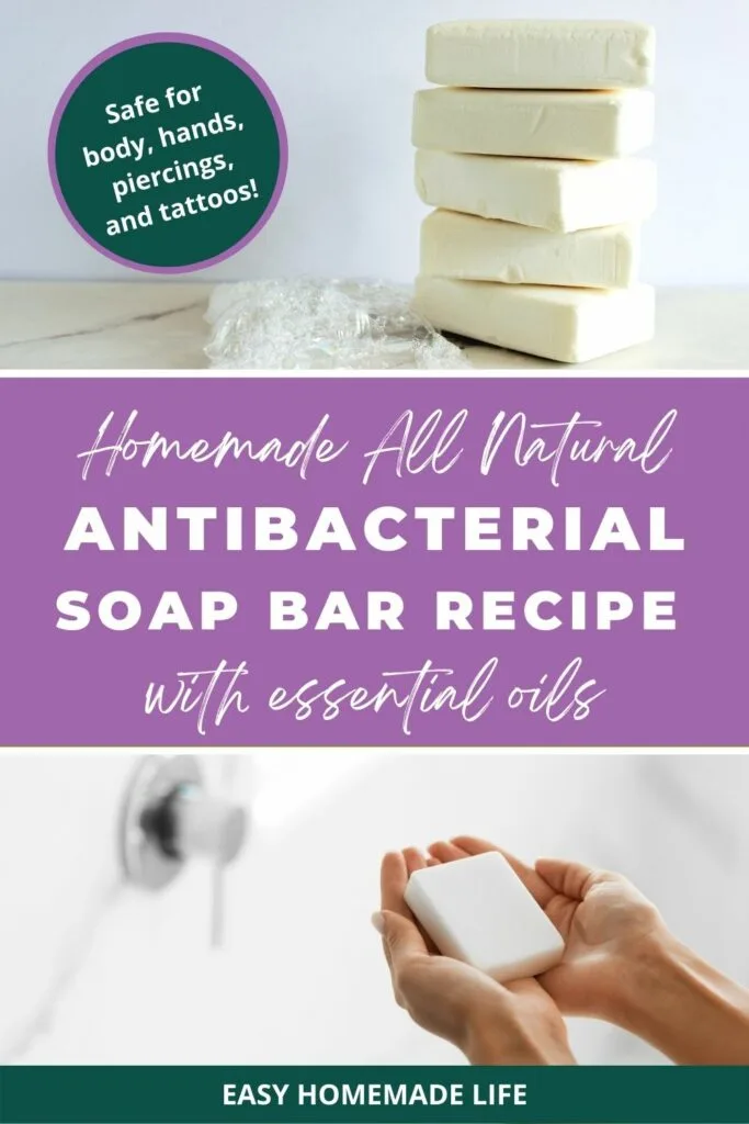 Homemade All Natural Antibacterial Soap Recipe