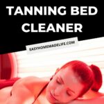 DIY tanning bed cleaner.