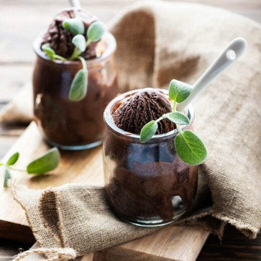 Chocolate Sage Ice Cream Recipe