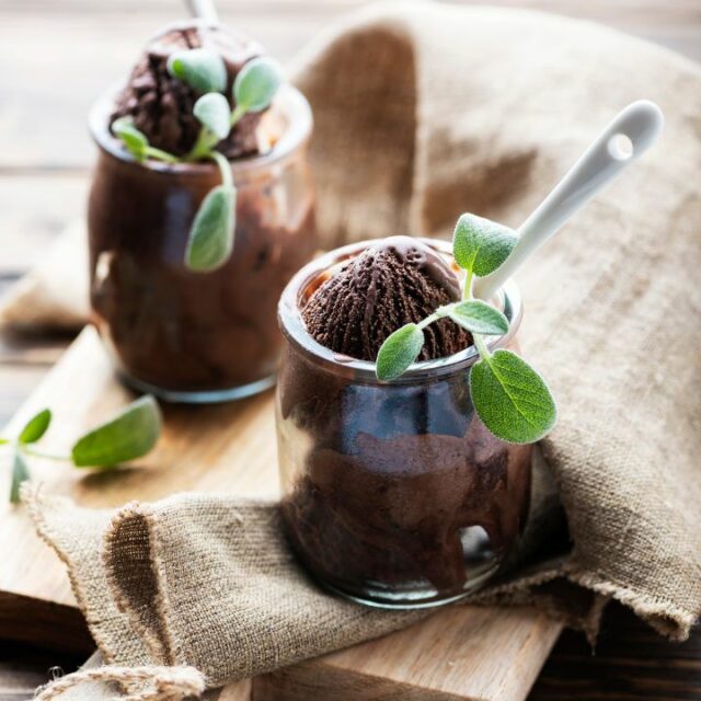 Chocolate Sage Ice Cream Recipe