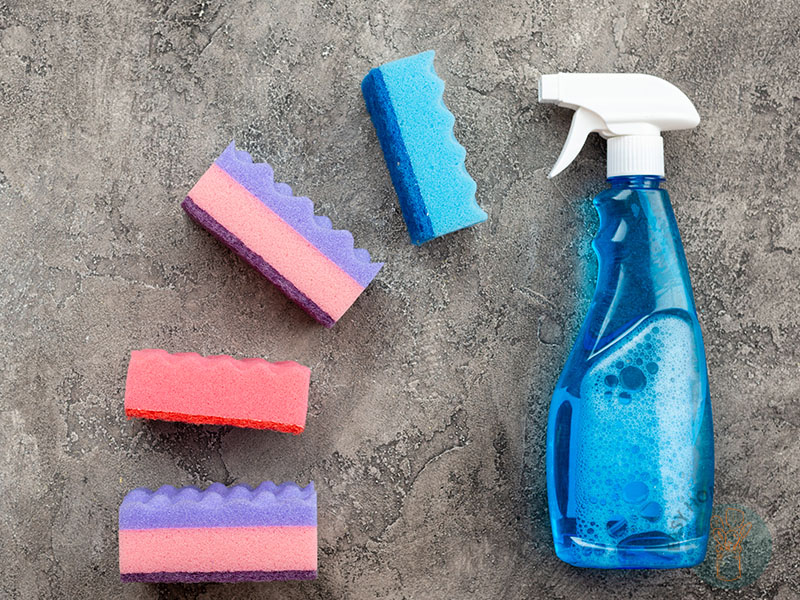 How to Sanitize Sponges and Scrub Brushes With Vinegar