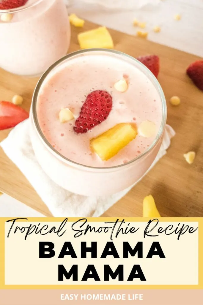 Bahama Mama Tropical Smoothie Recipe