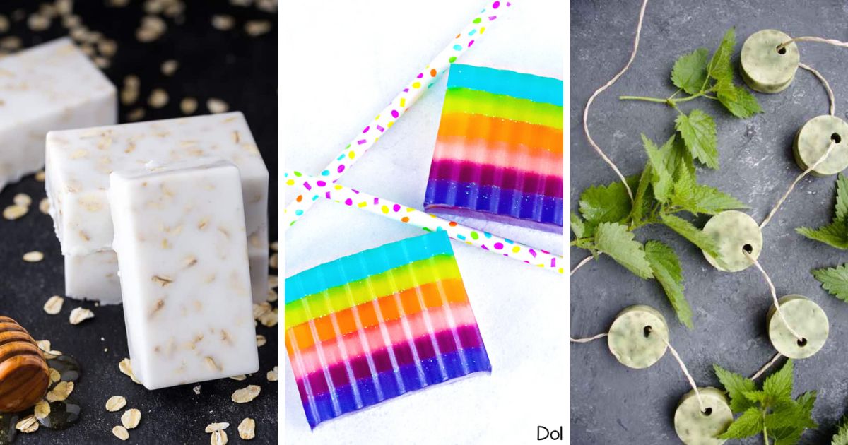 DIY TIE DYE SOAP - Easy Soap Making How To for Beginners 
