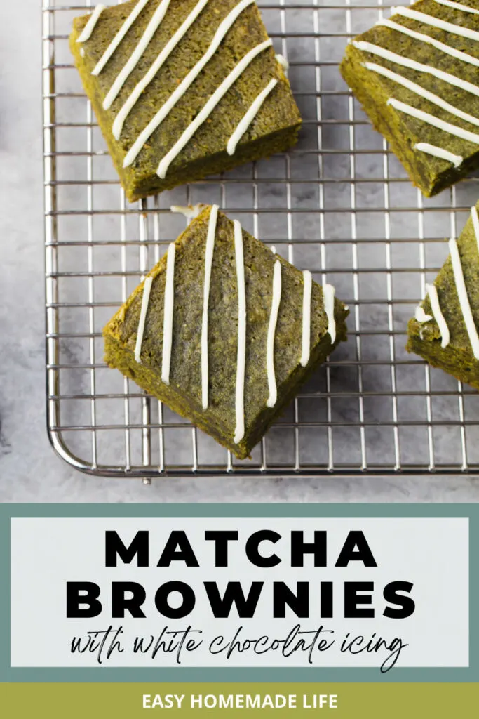 Matcha brownie