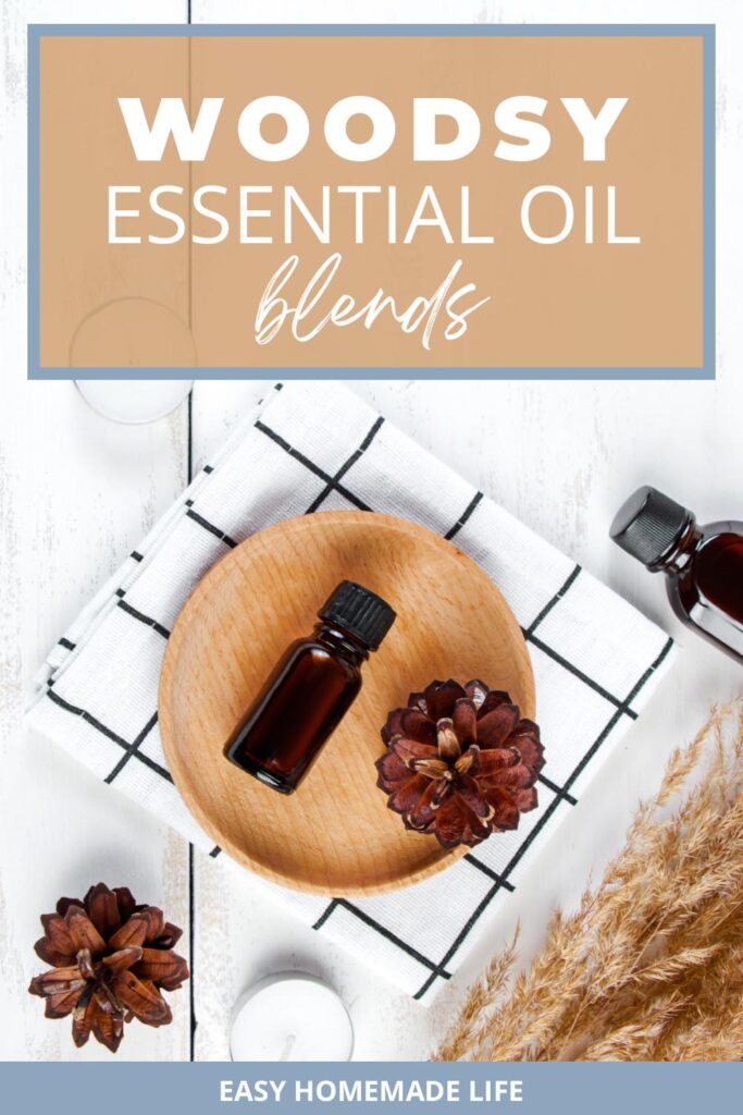 Essential oil blend woodsy