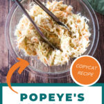 Popeye's coleslaw.