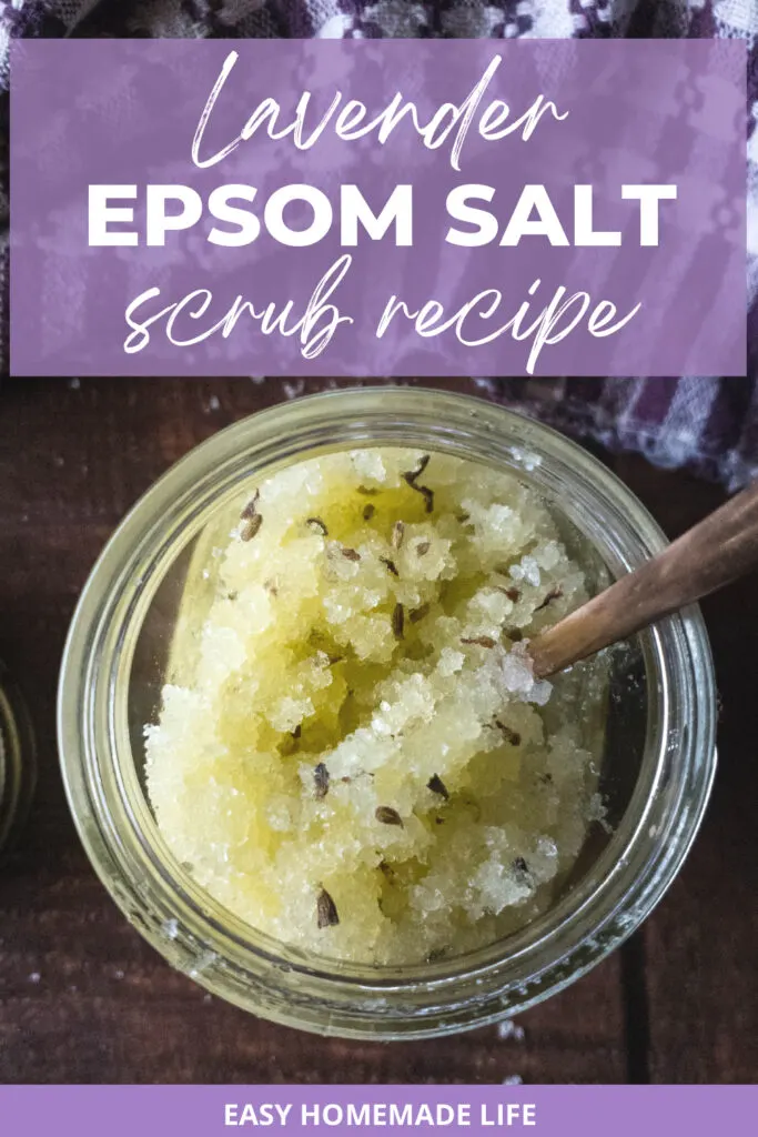 Epsom salt scrub diy