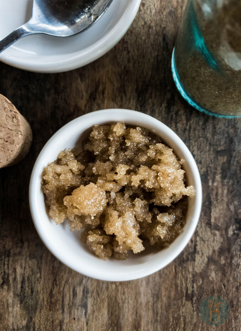 DIY Brown Sugar Lip Scrub