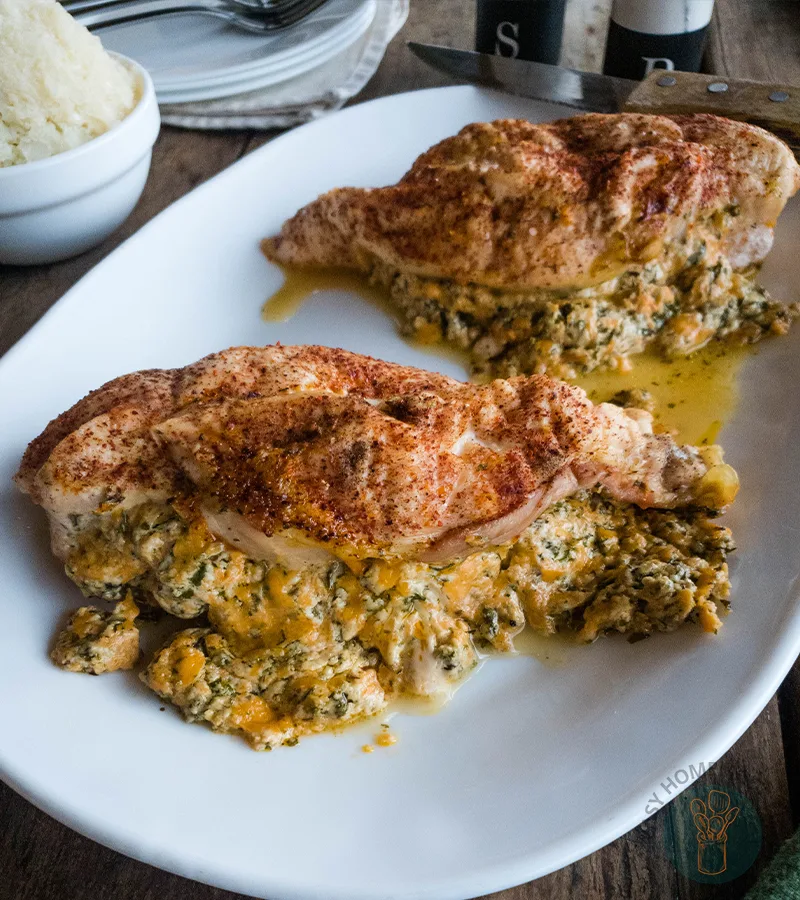 Ruth chris stuffed chicken copycat recipe.