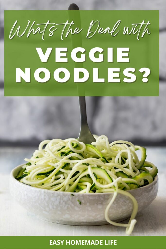 What's the deal with veggie noodles?