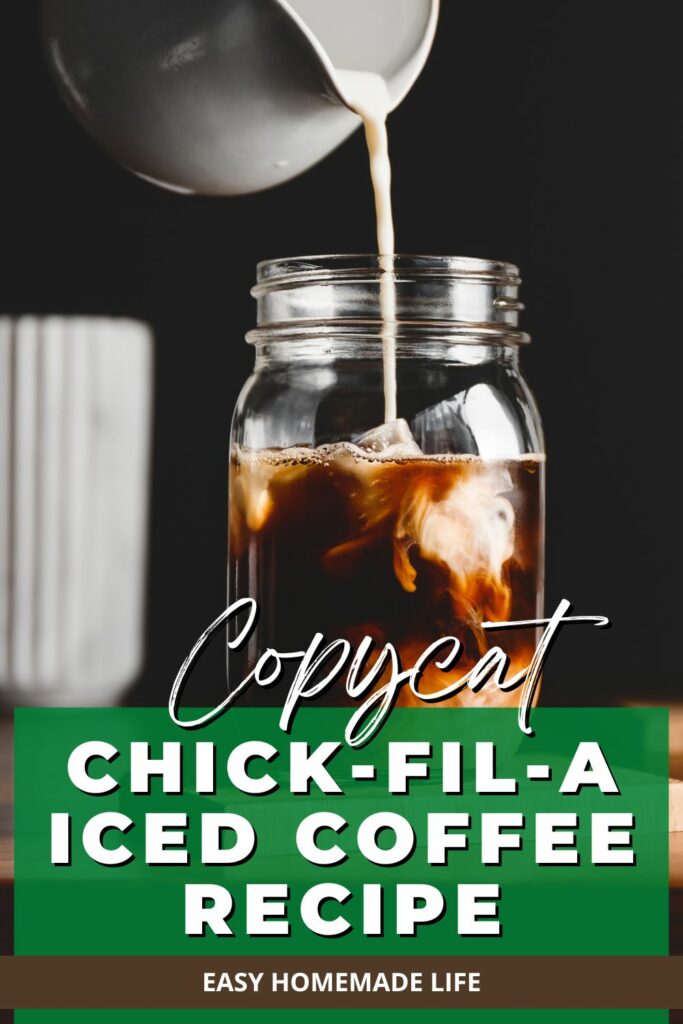 Copycat Chick-Fil-A iced coffee recipe.