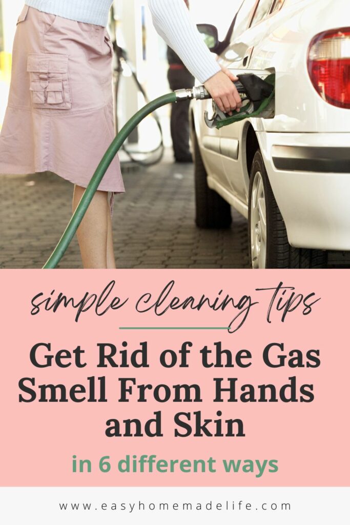 How to Get Rid of Gas Smell on Skin (6 Methods)