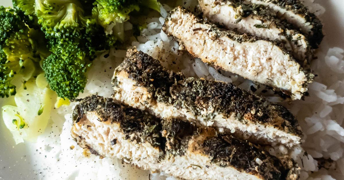 HerbCrusted Texas Roadhouse Chicken Copycat Recipe
