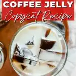 Saiki K coffee jelly copycat recipe.
