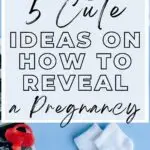 5 cute ideas on how to reveal a pregnancy.
