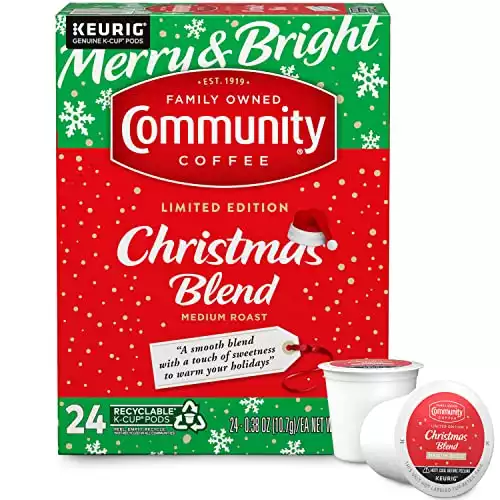Community Coffee Christmas Blend Pods
