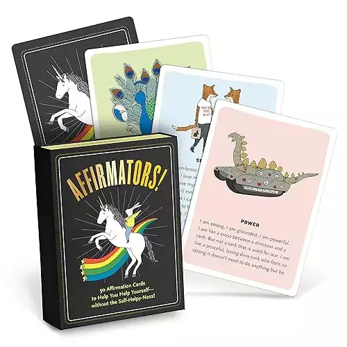 50 Affirmation Cards Deck