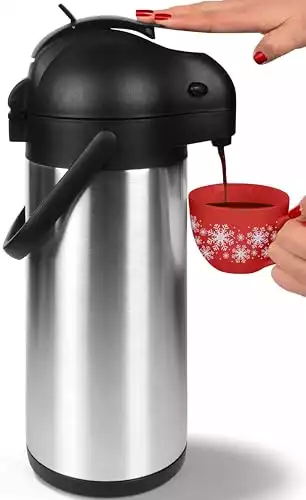 Coffee Carafe Dispenser with Pump