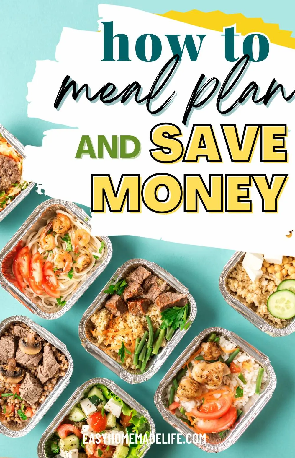 How to meal plan and save money.