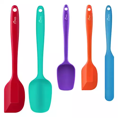 Silicone Rubber Spatula Set