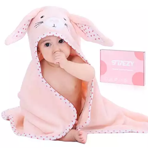 Baby Bunny Hooded Towel