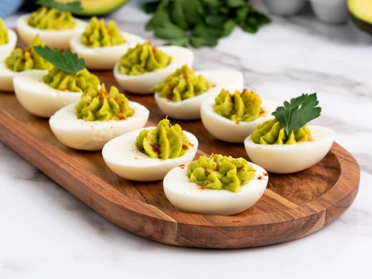 Creamy Deviled Eggs Without Mayo Recipe
