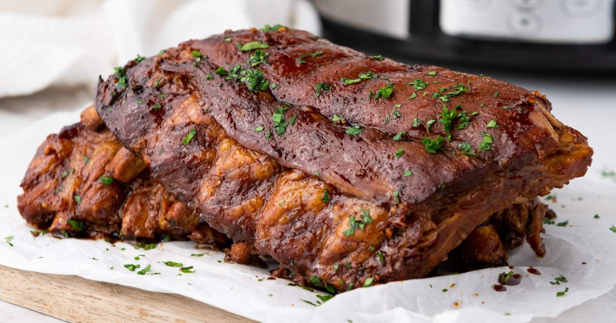 Slow Cooker Baby Back Ribs Recipe - Juicy and Tender!