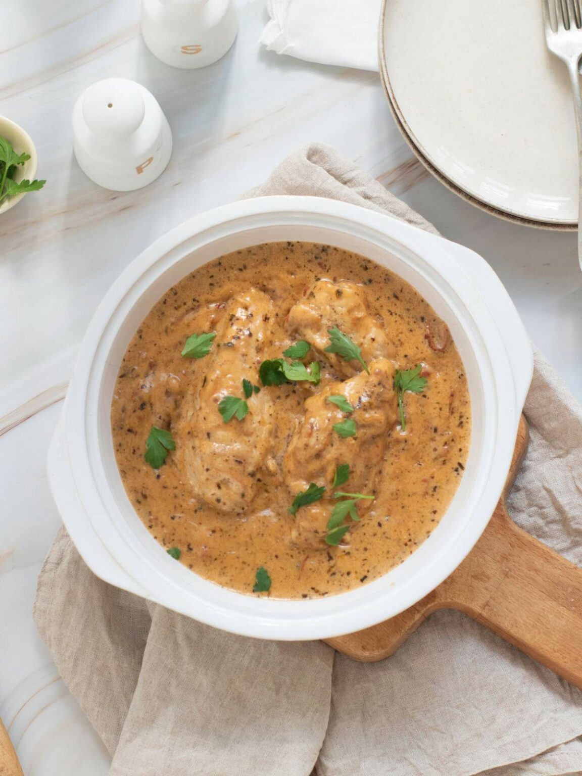 Rich And Creamy Slow Cooker Marry Me Chicken